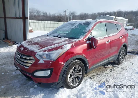 2015 Hyundai Santa Fe Sport 2.4L z USA, uszkodzony, nr VIN 5XYZU3LB1FG255205